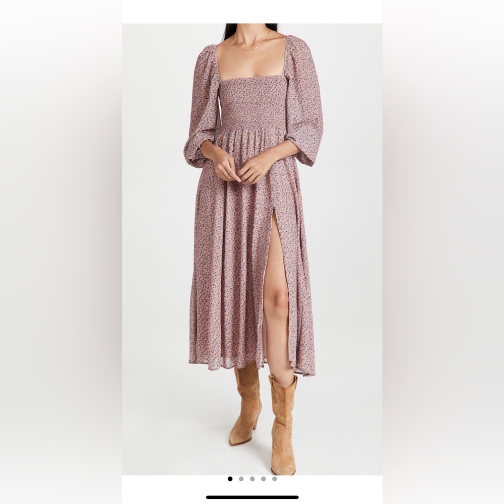 OPT Classic Smocked Maxi Dress | Large